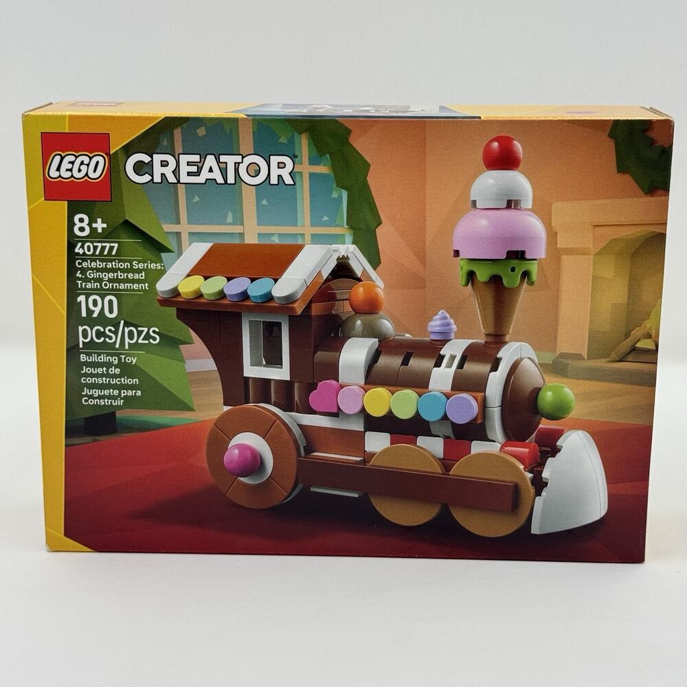 LEGO Creator Gingerbread Train Ornament 40777 Sealed